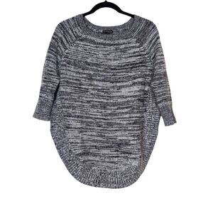 Express 3/4 Sleeve‎ Black Sweater